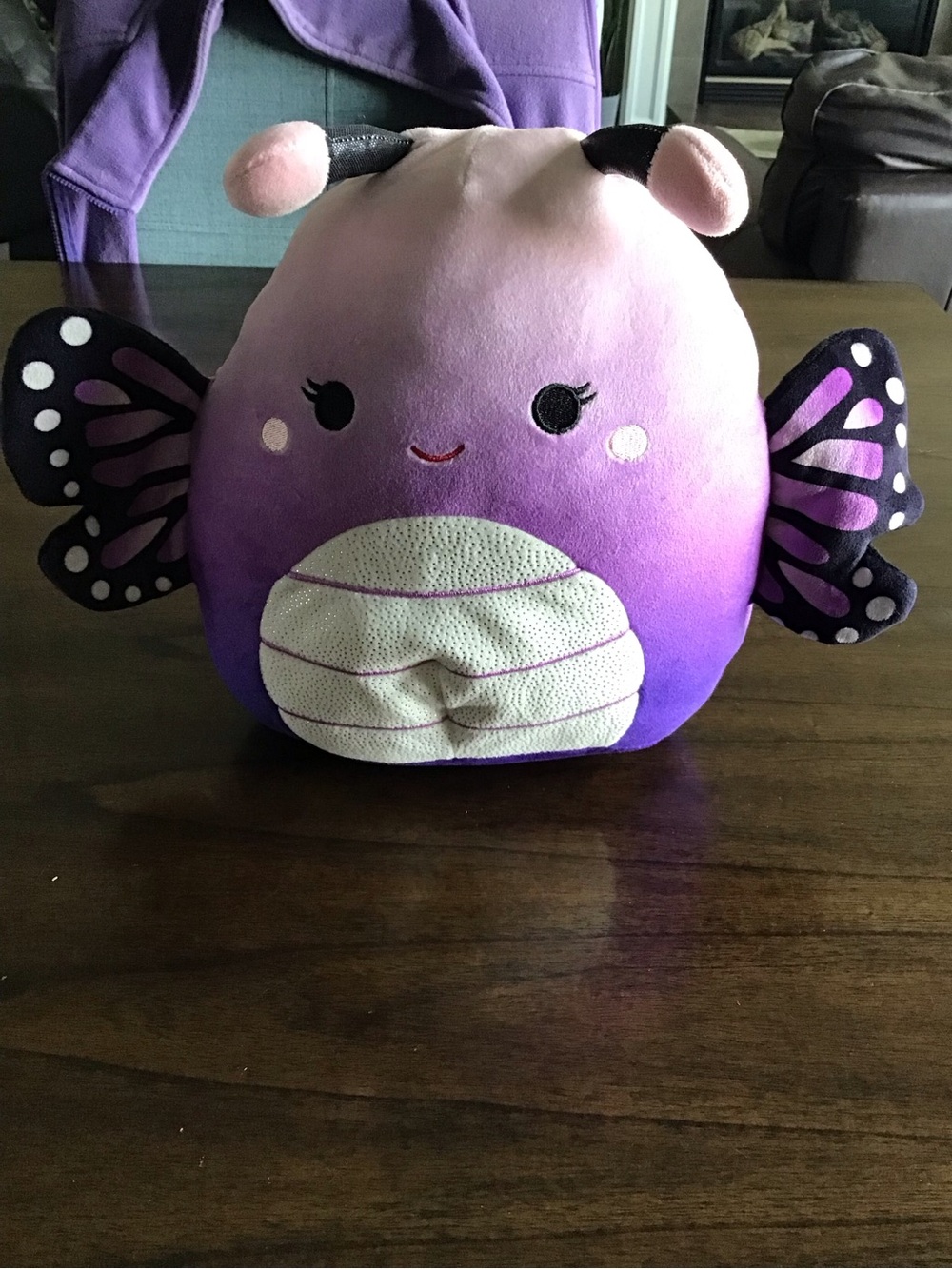 Rida the Butterfly Squishmallow Purple Plush